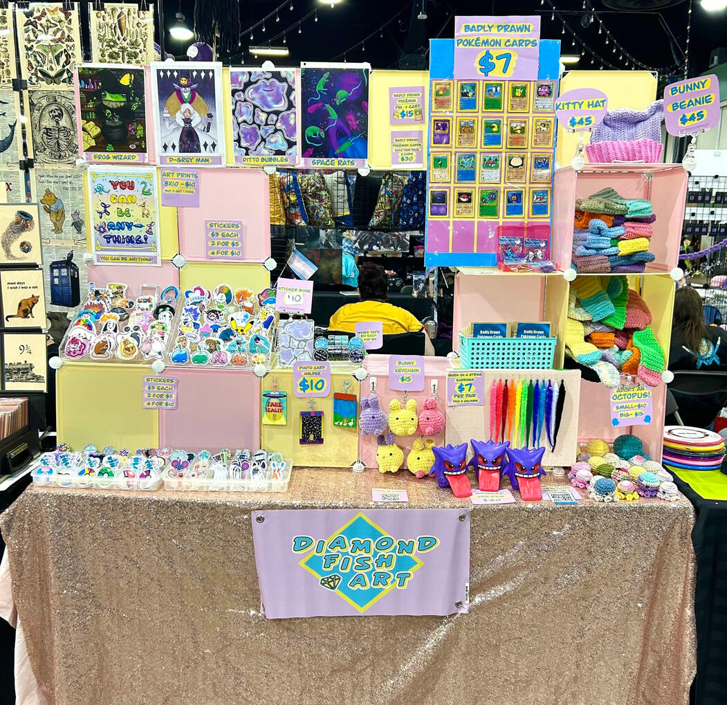 Table Set Up-Calgary Expo 2024