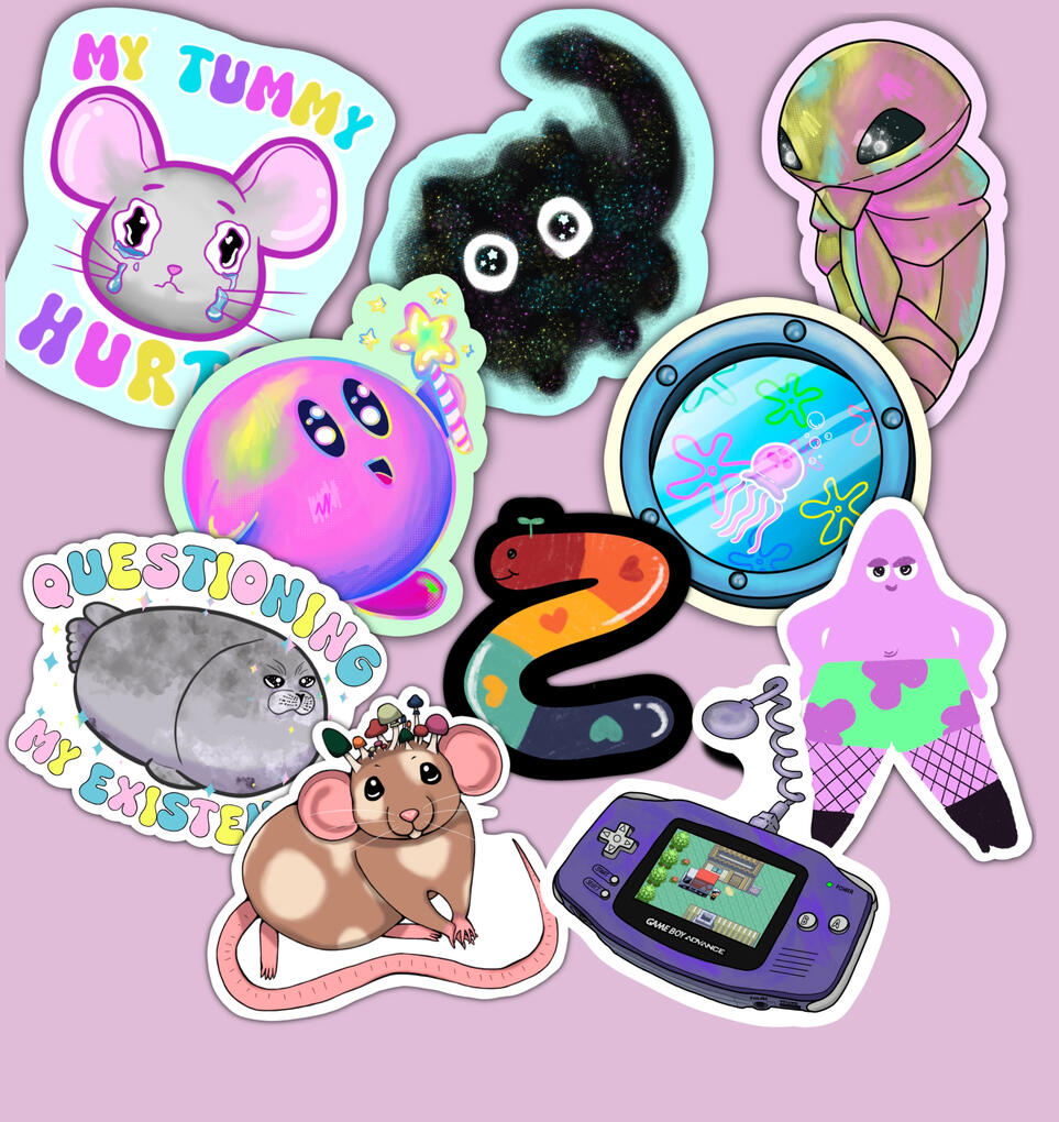 Sample of Sticker Designs