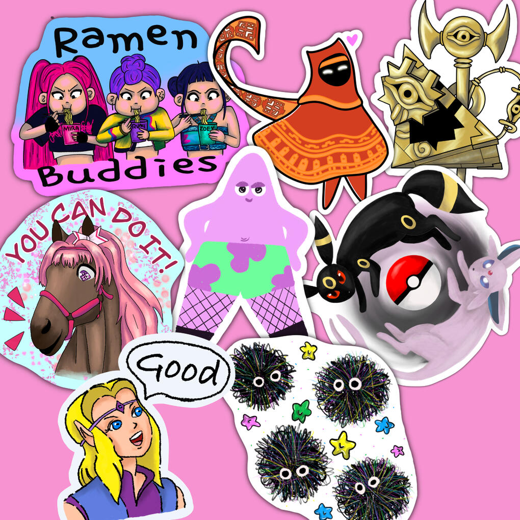 More Sticker Designs