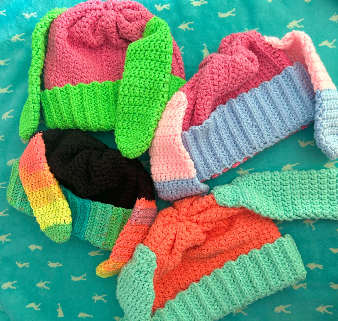 Crochet Bunny Hats
